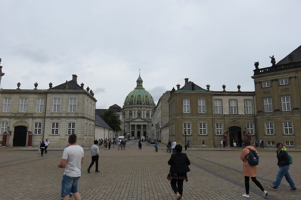 Die königliche Residenz Amalienborg