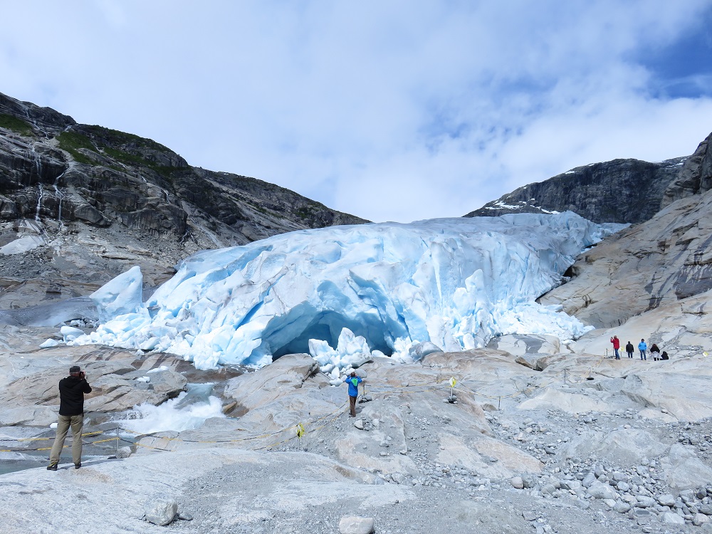 Das Gletscherschloss des Nigardsbreen